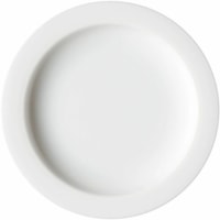 Nappe LF746 - Plaque - Blanc BIOS Medical - Alimentaire - Lavable au lave-vaisselle - Adapté au micro-ondes - diamètre de 9.06po (230 mm) - Blanc - 1