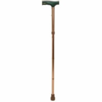 Thermor Folding Cane - 300 lb (136077.71 g) Load Capacity - Foldable, Durable, Lightweight, Adjustable Height - Copper - Aluminum