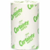 Certainty Personal Care Gentle Skin Washcloths (192 Count) - 192 Sheets/Roll - White - 2 / Case