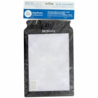 BIOS Living Page Magnifier - Magnifying Area 6.30" (160 mm) Width x 8.86" (225 mm) Length - Plastic Lens