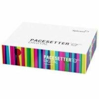 Spicers Pacesetter Digital Gloss Paper, 12" x 18" , FSC Certified, 80 lb., Carton - 91 Brightness - Glossy - Acid-free, Chlorine-free - Glossy White - 1000 / Carton