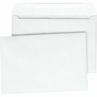 Quality Park Envelope - Mailing/Shipping - 9" Width x 12" Length - 24 lb - Gummed Flap - Wove - 100 / Box - White Wove