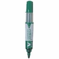 BeGreen V Board Master Dry Erase Marker - Bullet Marker Point - Refillable - Green Ink - Liquid - Translucent Barrel - 1.0 / Each