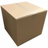 SPC Corrugated Shipping Boxes, Kraft, 20" x 20" x 12" , Pack of 15 - External Dimensions: 20" Width x 12" Depth x 20" Height - 32 ECT - Corrugated Cardboard - Brown Kraft - For Shipping, Storage - 15 / Pack