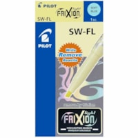 FriXion FriXion Light Highlighter - Chisel Marker Point - Pastel Blue Ink - Thermosensitive Ink - Pastel Blue Barrel - 12 / Box