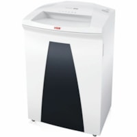 HSM SECURIO B34 - 1/32" x 7/16" - Continuous Shredder - Particle Cut - 8 Per Pass - for shredding Staples, Paper, Paper Clip - 0" x 0.4" Shred Size - P-6 - 4.80 m/min - 12.2" Throat - 99.93 L Wastebin Capacity - 590 W