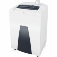 HSM SECURIO P44i - 1/32" x 7/16" - Continuous Shredder - Particle Cut - 19 Per Pass - for shredding Credit Card, Paper, Paper Clip, Staples - 0" x 0.4" Shred Size - P-6 - 5.10 m/min - 15.7" Throat - 205.17 L Wastebin Capacity