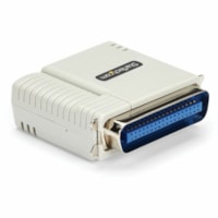 StarTech.com Ethernet to Parallel Network Print Server, 10/100Mbps LAN, WebUI Enabled, Centronics Ethernet Printer Server Adapter, Enhances Legacy Printer - 1 x Network (RJ-45) - Fast Ethernet - 100Base-TX, 10Base-T