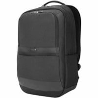 Targus CitySmart TSB911GL Carrying Case Rugged (Backpack) for 12" to 16" Notebook - Gray/Black - Mesh Body - Shoulder Strap, Trolley Strap - 18.11" (459.99 mm) Height x 12" (304.80 mm) Width x 5.51" (139.95 mm) Depth - 6.34 gal (24000 mL) Volume Capacity