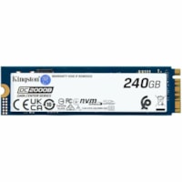 Disque SSD DC2000B 240 Go - M.2 2280 Interne - PCI Express NVMe (PCI Express NVMe 4.0 x4) Kingston - Serveur Appareil compatible - 0,4 DWPD - 175,20 To TBW