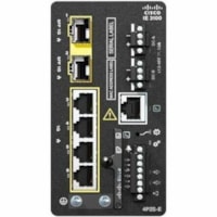 Commutateur Ethernet Catalyst IE3100 Rugged 4 Ports Gérable - Gigabit Ethernet - 10/100/1000Base-T, 1000Base-X Cisco - 4 Ports - Gérable - Gigabit Ethernet - 10/100/1000Base-T, 1000Base-X - 2 Couche supportée - 2 Emplacements SFP - 20 W Consommation d'énergie - 120 W Budg