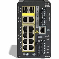 Cisco Catalyst IE3100 Rugged Ethernet Switch - 10 Ports - Manageable - Gigabit Ethernet - 10/100/1000Base-T, 1000Base-X - Refurbished - 3 Layer Supported - Modular - 2 SFP Slots - 17.70 W Power Consumption - Twisted Pair, Optical Fiber - Black - DIN Rail Mountable - 5 Year Limited Warranty