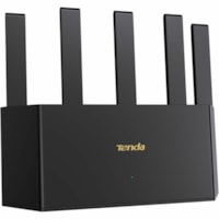 Tenda TX2L Pro Wi-Fi 6 IEEE 802.11 a/b/g/n/ac/ax Ethernet Wireless Router - Dual Band - 2.40 GHz ISM Band - 5 GHz UNII Band - 5 x Antenna(5 x External) - 187.63 MB/s Wireless Speed - 3 x Network Port - 1 x Broadband Port - Gigabit Ethernet