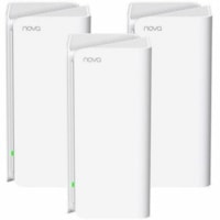 Tenda nova MX15 Pro Wi-Fi 6 IEEE 802.11 a/b/g/n/ac/ax Ethernet Wireless Router - Dual Band - 2.40 GHz ISM Band - 5 GHz UNII Band - 6 x Antenna(6 x Internal) - 672.25 MB/s Wireless Speed - 2 x Network Port - 1 x Broadband Port - Gigabit Ethernet