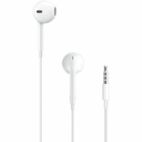 Apple EarPods (3.5mm Headphone Plug) - Stereo - Mini-phone (3.5mm), TRRS - Wired - Earbud - Binaural - In-ear - White