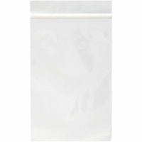 Crownhill Reclosable Bags, Clear, 2" x 3" , 1,000/CS - 2" (50.80 mm) Width x 3" (76.20 mm) Length x 2 mil (51 Micron) Thickness - Zipper Closure - Transparent - Plastic - 1000 / Case