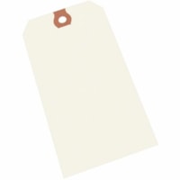 Crownhill Shipping Tag - #1 - 2.75" (69.85 mm) Length x 1.38" (34.92 mm) Width - White - 1000 / Carton