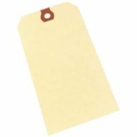 Crownhill Packaging Blank Shipping Tags, Manila, #6, 1,000/PK - #6 - 5.25" (133.35 mm) Length x 2.63" (66.68 mm) Width - Manila - 1000 / Carton