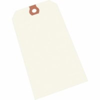 Crownhill Shipping Tag - #5 - 4.75" (120.65 mm) Length x 2.38" (60.33 mm) Width - 1000 / Carton - White