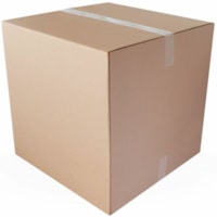 Crownhill Shipping Case - External Dimensions: 10" (254 mm) Length x 10" (254 mm) Width x 10" (254 mm) Height - Standard Duty - 32 ECT - Corrugated Cardboard, Kraft, Paper - Brown Kraft - For Shipping, Storage - Recycled - 25 / Pack