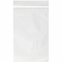 Crownhill Reclosable Bags, Clear, 5" x 8" , 1,000/CS - 5" (127 mm) Width x 8" (203.20 mm) Length x 4 mil (102 Micron) Thickness - Zipper Closure - Transparent - Plastic - Storage