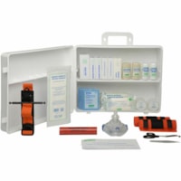 Crownhill Basic First Aid Kit, British Columbia, Level 2, #2, Plastic Box, Unitized - Plastic Case - 1 / Unit