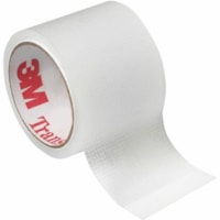 3M First Aid Clear Plastic Tape - 4.6 ft (1.4 m) Length x 0.98" (25 mm) Width - Clear - Plastic - Water Proof - For First Aid, Medical - 1 / Unit