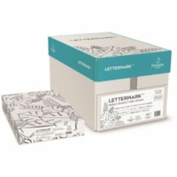 Papier vélin Laser, Jet d'encre - Blanc Brite Lettermark - 96 Luminosité - 97% Opacité - format Tabloid - 11 po (279,40 mm) x 17 po (431,80 mm) - 67 lb (30390,69 g) Poids de Base - 147 g/m² Grammage - Vélin - Sustainable Forestry Initiative (SFI) - Sans acide - Blanc