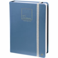 Quo Vadis Life Journal Planner - Monthly - 12 Month - Blue/GrayMonthly Calendar