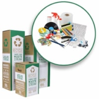 Bac de recyclage TerraCycle - Pour Bureau - hauteur de 42 po (1066,80 mm) x largeur de 15 po (381 mm) x profondeur de 15 po (381 mm)