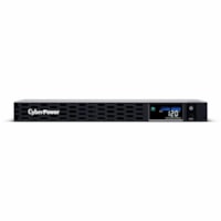 CyberPower PFC Sinewave CP700PFCRM1U 700VA Rack-mountable UPS - 1U Rack-mountable - AVR - 8 Hour Recharge - 1.50 Minute Stand-by - 120 V AC Input - 120 V AC Output - Sine Wave - Serial Port - USB - LCD Display - 6 x NEMA 5-15R Receptacle(s) - 4 x Battery/Surge Outlet - Dry Contact, SNMP/HTTP Remote 