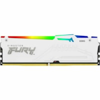 Kingston FURY Beast RAM Module - For Motherboard - 32 GB (2 x 16GB) - RGB - DDR5-6000/PC5-48000 DDR5 SDRAM - 6000 MHz Single-rank Memory - CL36 - 1.35 V - Non-ECC - Unbuffered - 288-pin - DIMM - Lifetime Warranty