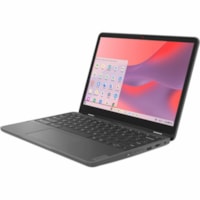 Lenovo 500e Yoga Chromebook Gen 4 82W40026US 12.2" Touchscreen Convertible 2 in 1 Chromebook - WUXGA - Intel N-Series N200 - 8 GB - 128 GB Flash Memory - English Keyboard - Graphite Gray - Intel Chip - 4G LTE - 1920 x 1200 - ChromeOS - Intel UHD Graphics - In-plane Switching (IPS) Technology - Front