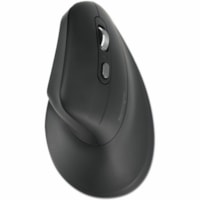 Kensington Pro Fit Ergo MY630 EQ Rechargeable Mouse - Full-size Mouse - Optical - Wireless - Bluetooth/Radio Frequency - 2.40 GHz - Rechargeable - Gray - USB 2.0 Type A - 2400 dpi - Scroll Wheel - 7 Button(s) - 5 Programmable Button(s) - Large Hand/Palm Size - Right-handed - 4 Month Battery Run Time