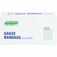 Safecross SAFECROSS Gauze Bandage Rolls, 2" x 15', 2/BX - 2" (50.80 mm) Width x 15 ft (4572 mm) Length - 2 / Box