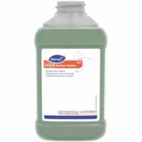 Suma Bio-Floor Plus D3.7 - For Floor, Tile, Quarry Tile, Kitchen - Concentrate - Liquid - 84.5 fl oz (2.6 quart) - 8.8 pH - Surfactant Scent - Kosher, Deodorize - Green - 2 / Unit