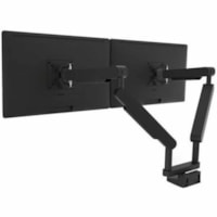 Zgonic Mounting Arm for Monitor, Laptop Holder - Landscape/Portrait - 2 Display(s) Supported - 24.30 lb (11022.29 g) Load Capacity - 75 x 75, 100 x 100 - VESA Mount Compatible