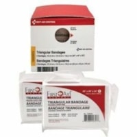 First Aid Central Triangular Bandage (40" x 40" x 56"), 2 per Box - 40" (1016 mm) Width x 56" (1422.40 mm) Length - 2 / Box