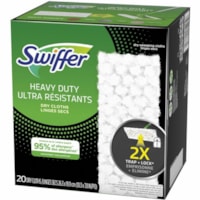 Recharge de balai à poussière Sweeper Swiffer - Résistantes - Fibre - 20 / boîte