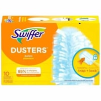 Swiffer Dusters Cleaner Refills Unscented - Unscented, Heavy Duty - Fiber - 10 / Box