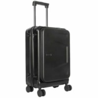 Targus Pro-Tek TBR043GL Carrying Case (Roller) for 16" (406.40 mm) to 17.3" (439.42 mm) Notebook - Black - Scratch Resistant Exterior, Impact Resistant - Polycarbonate Body - Checkpoint Friendly - Telescoping Handle - 21.85" (555 mm) Height x 13.98" (355 mm) Width x 9.17" (233 mm) Depth - 8.98 gal (
