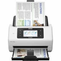 Epson WorkForce B11B276201 Cordless Sheetfed Scanner - 600 x 600 dpi Optical - 30-bit Color - 10-bit Grayscale - 70 ppm (Mono) - 70 ppm (Color) - Color, Monochrome, Grayscale Scan - PC Free Scanning - Duplex Scanning - Plastic Card, Embossed Card, Business Card, Letter - Wireless LAN - USB