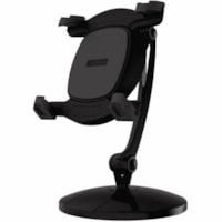 TygerClaw Table Stand for 7 in. - 12 in. in. Tablets, Black - 7" to 12" Screen Support - 5" (127 mm) Height x 11" (279.40 mm) Width x 8" (203.20 mm) Depth - Table - Black - For Tablet, Home, Notebook, iPad 2, iPad 3, iPad 4, Digital Text Reader - Foldable