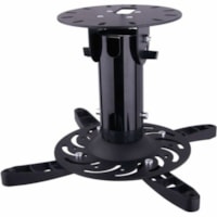 TygerClaw Ceiling Mount for Projector - Black - 33 lb (14968.55 g) Load Capacity