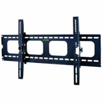 TygerClaw Wall Mount for Flat Panel Display, TV - Black - 40" to 83" Screen Support - 220 lb (99790.32 g) Load Capacity - 875 x 470 - VESA Mount Compatible - Cold Steel