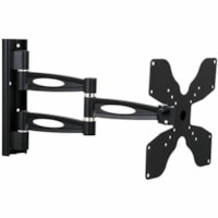 TygerClaw Wall Mount for Flat Panel Display, TV - Black - 23" to 37" Screen Support - 55 lb (24947.58 g) Load Capacity