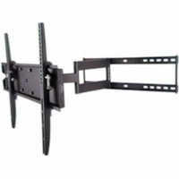 TygerClaw Wall Mount for Flat Panel Display, TV - Black - 32" to 92" Screen Support - 132 lb (59874.19 g) Load Capacity