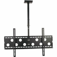 TygerClaw Ceiling Mount for Flat Panel Display, TV - Black - 40" to 70" Screen Support - 220 lb (99790.32 g) Load Capacity