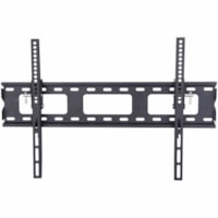 TygerClaw Wall Mount for Flat Panel Display, TV - Black - 32" to 92" Screen Support - 132 lb (59874.19 g) Load Capacity - 800 x 400 - VESA Mount Compatible