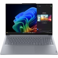 Lenovo ThinkBook 16 G7 QOY 21NH000JUS 16" Copilot+ PC Notebook - WUXGA - Qualcomm Snapdragon X Plus X1P-42-100 - 16 GB - 512 GB SSD - English (US) Keyboard - Luna Gray - Qualcomm Chip - 1920 x 1200 - Windows 11 Pro - Qualcomm Adreno GPU - In-plane Switching (IPS) Technology - Front Camera/Webcam - I